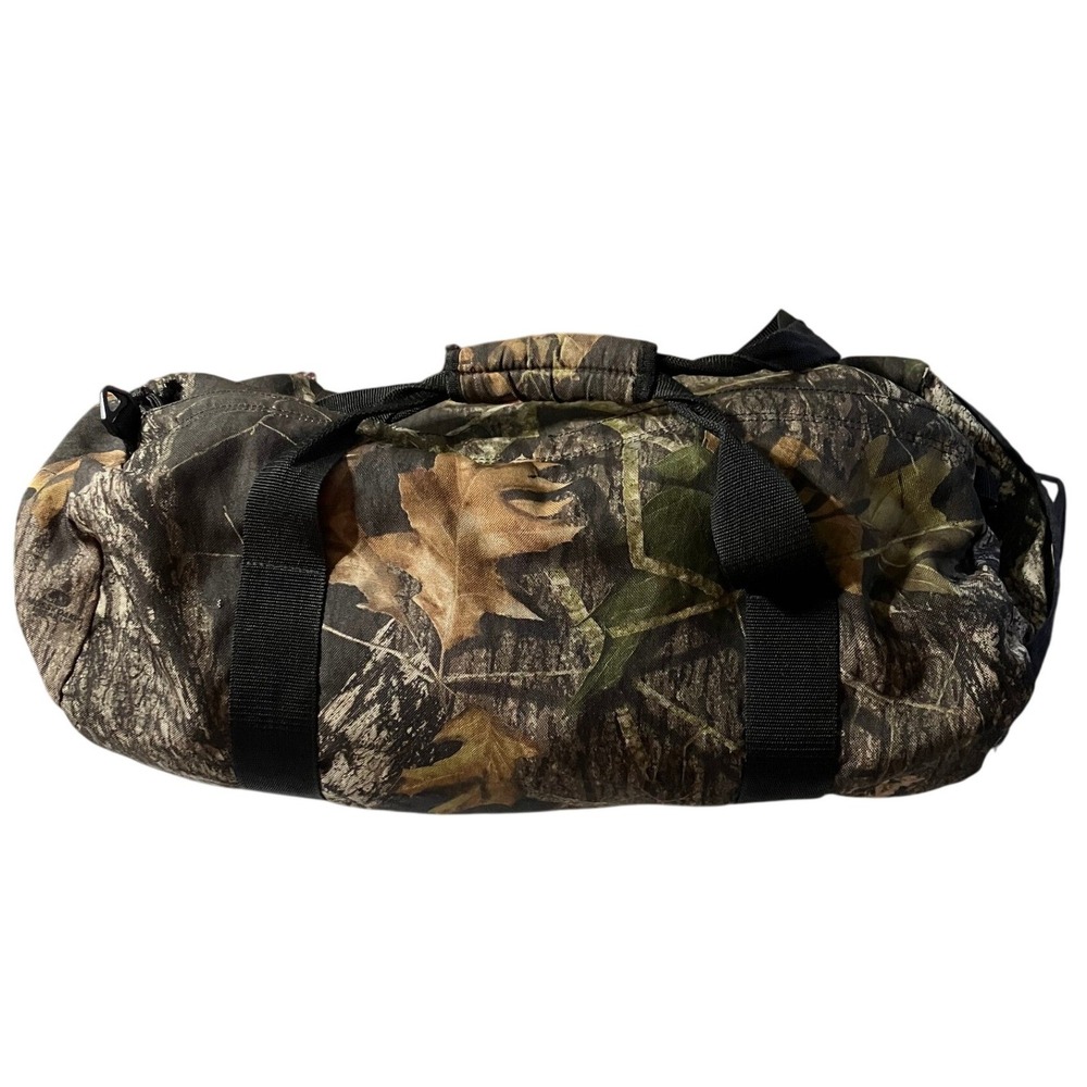 Fieldline Duffel Bag Large Camo Brown Green Hunting Tactical Travel Gear